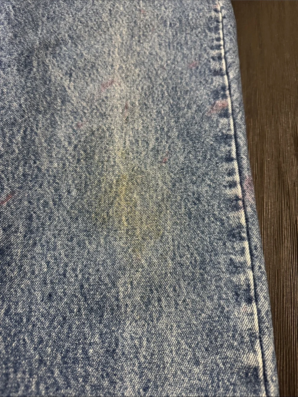 Vintage Levi’s 501 Jeans USA 90s Acid Wash Straight Leg Thrashed W30 Fits W25